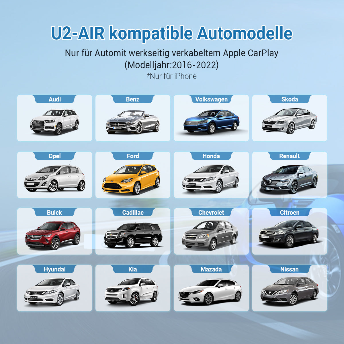 U2-AIR Wireless CarPlay Adapter
