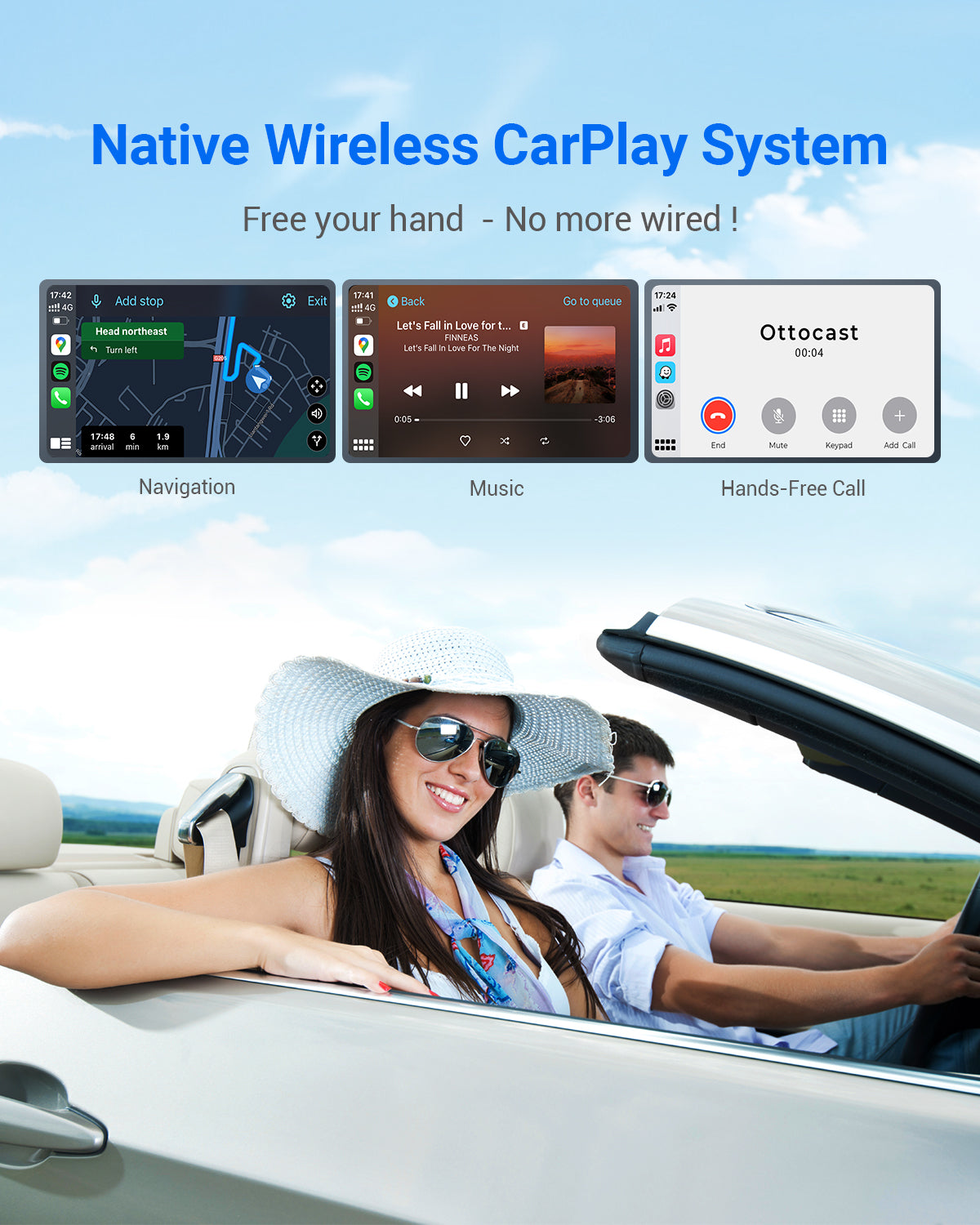 U2AIR Pro Wireless CarPlay Adapter